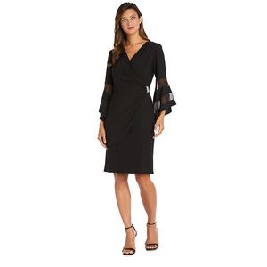 Faux Wrap Dress